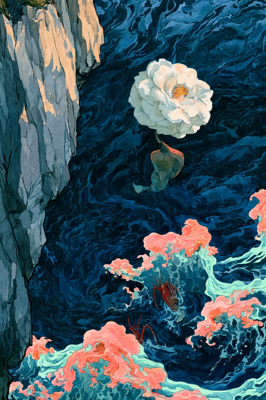 The Fool — Marine Glow card artwork